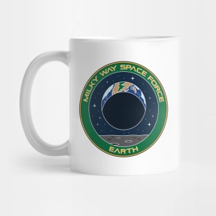 Milky Way Space Force Series - Earth Mug